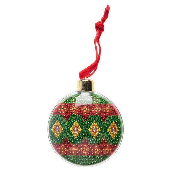 Christmas fillable bauble crystal art kit bauble 2