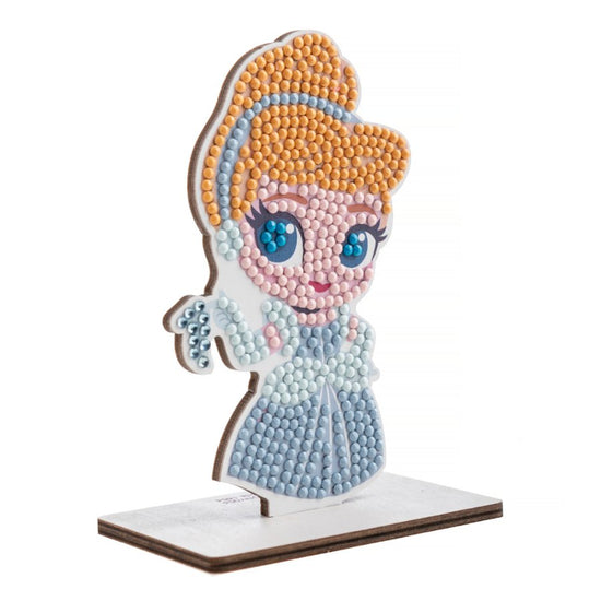 "Cinderella" Crystal Art Buddies Disney Series 2 Side View