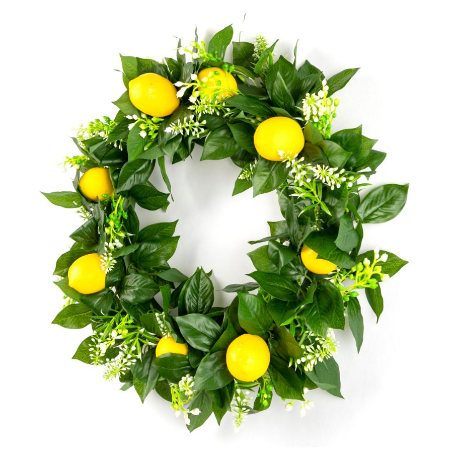 Forever Flowerz Lemon Wreath