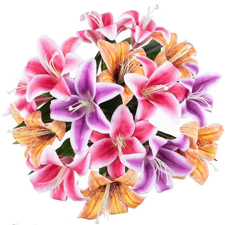 Luscious lilies forever flowerz romantic collection flowers