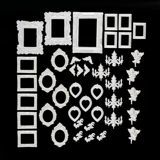 43 Piece Victorian Embellishment Bundle